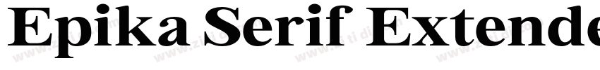 Epika Serif Extended字体转换 Epika Serif Extended字体转换